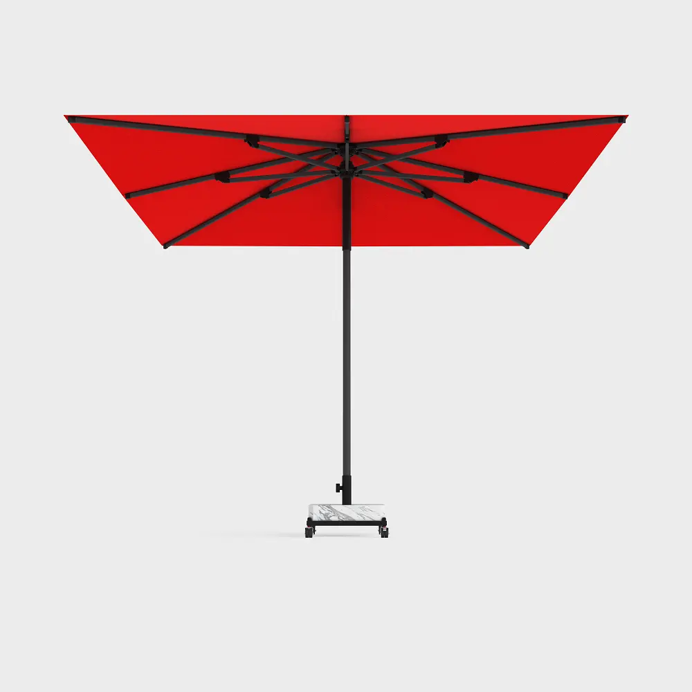 Avokado klipler için kare şemsiye 250x250 yüksek kalite şemsiye otel açık plaj bahçe şemsiyesi şemsiye