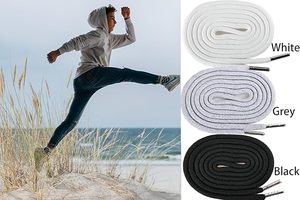 Printed LOGO Flat Hoodie and Sweatpants Shorts Pants <strong>with</strong> Easy Threader Polyester Cords From <strong>String</strong> Drawstrings - Product Image 2