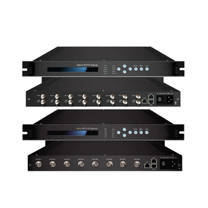 Headend Equipment Digital TV Headend 8 <strong>Channel</strong> Tuner to IP Gateway Supporting DVB-S/-S2/-C/-T/ISDB-T/ATSC Tuner - Product Image 1