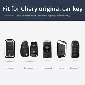 Chery Chery için araba anahtarı uzaktan durumda kapak koruyucu kabuk 4 5X 3X 7 Pro EQ7 8 Exeed Txl Tx Lx 2020 anahtarsız anahtarlık aksesuarları - Product Image 5