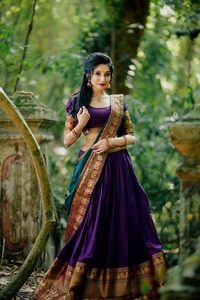 Treditionals Designer <strong>Lehenga</strong> Choli <strong>NEW</strong> TRENDING FOILPAPER EMBROIDERED WORK <strong>LEHENGA</strong> on GEORGETTE MAKE U BEST BEAUTY FULL