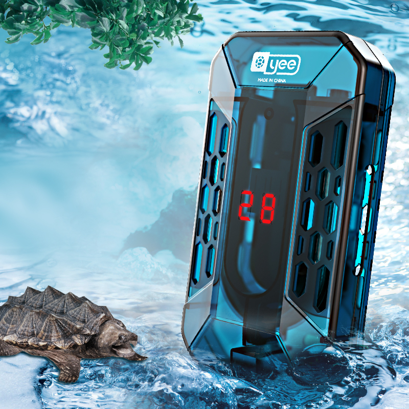 Blue Remote control version of smart turtle heater