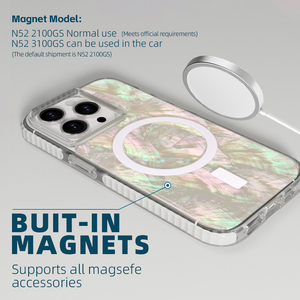 Kaynak üreticileri lüks Anti sarı manyetik kapak kabuk Anti şok mıknatıs 2.0Mm Tpu ince IPhone Iphone için kılıf 15 13 Pro Max - Product Image 3