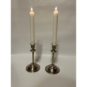 Nhà Máy Trực Tiếp Cổ Điển Nến Ánh Sáng Chủ Trong Kim Loại Swirl Brass Bắc Âu Thiết Kế Scandinavia , Centerpieces Trang Trí Nội Thất - Product Image 4