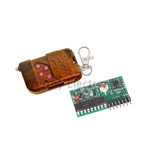 Piastra ricevente sbloccata M4 con telecomando wireless a quattro pulsanti 315MHz 433MHz 2262/2272 telecomando wireless a quattro vie - Product Image 2