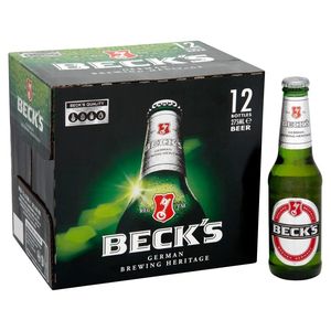 Becks bira 330ml şişe ve kutular içecek