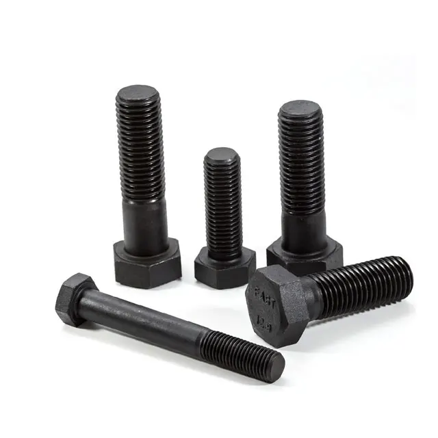 M10 M100 High Tensile Black Oxide Stainless Steel Heavy Hex Bolts