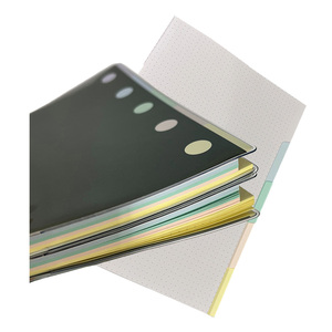 <strong>Notebook</strong> <strong>Note</strong> Ironote A5 Colornote <strong>Index</strong> Clearcover leather <strong>notebook</strong> journal hardcover <strong>notebook</strong> - Product Image 4