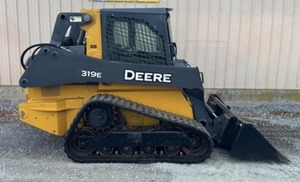 משלוח מהיר בשימוש צבי johnn 319e קדמי מעמיס מנוע לועזי מיני מנוע לועזי השווה מסלול החלקה מטעין זמין