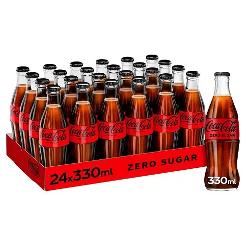 Coca cola zero 330ml kaleng/Coke asli dengan pengiriman cepat