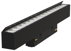 Sistema de luz de riel LED modular moderno con focos magnéticos de uso comercial y residencial con chip Cob - Product Image 4