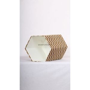 Hint el yapımı mutfak çöp tenekesi çelik açık üst kağıt çöp kutusu hint ahşap atık için el bloğu baskı çöp kovası ile - Product Image 3