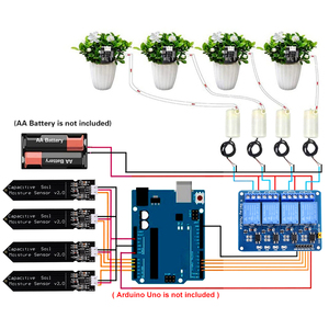 Automatic Irrigation System Self Watering DIY Kit Garden Greenhouse Flower <strong>Water</strong> Pump Soil Moisture <strong>Sensor</strong> <strong>for</strong> <strong>Arduino</strong> Nano - Product Image 5