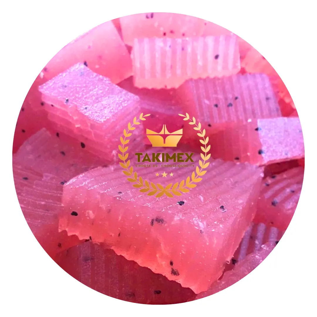 Delicious all nature 100% vegan seamoss gummies dibuat oleh gula kelapa organik dan bahan alam dibuat di Vietnam label pribadi