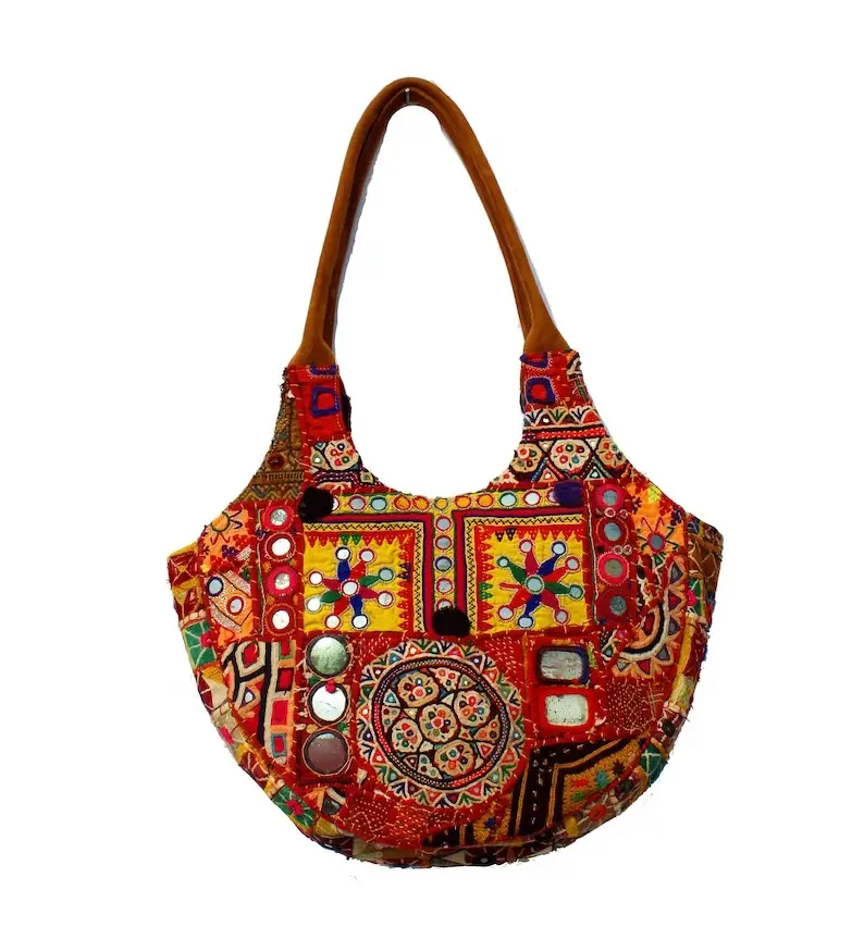 Bolsa de ombro bonita e colorida feita à mão para mulheres Boho Banjara Hippie, ideal para mulheres, ao melhor preço