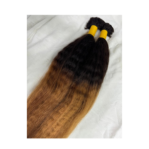 卸売キンキーストレートバンドルバージンヘアバンドル工場価格 - Product Image 1