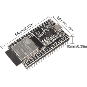 Черный DIY Электронный ESP32-DEVKITC основной платы комплект ESP32 развивающая плата с ESP32-WROOM-32D для Arduino для пользователей Arduino - Product Image 5