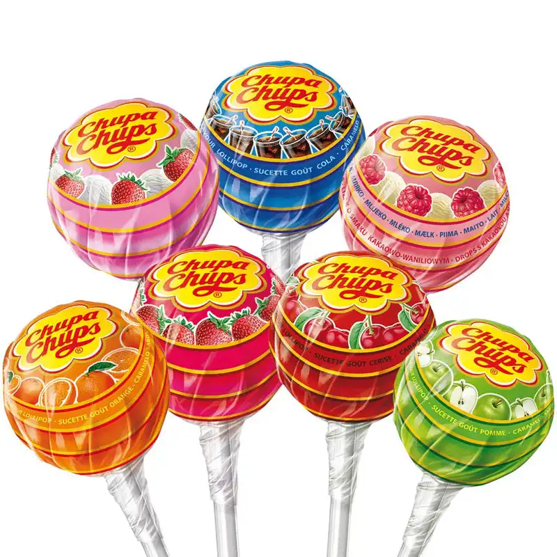 Kẹo Ngọt Kẹo cứng chupachups Tính năng bán buôn lollipops Lollipop Indonesia xuất khẩu