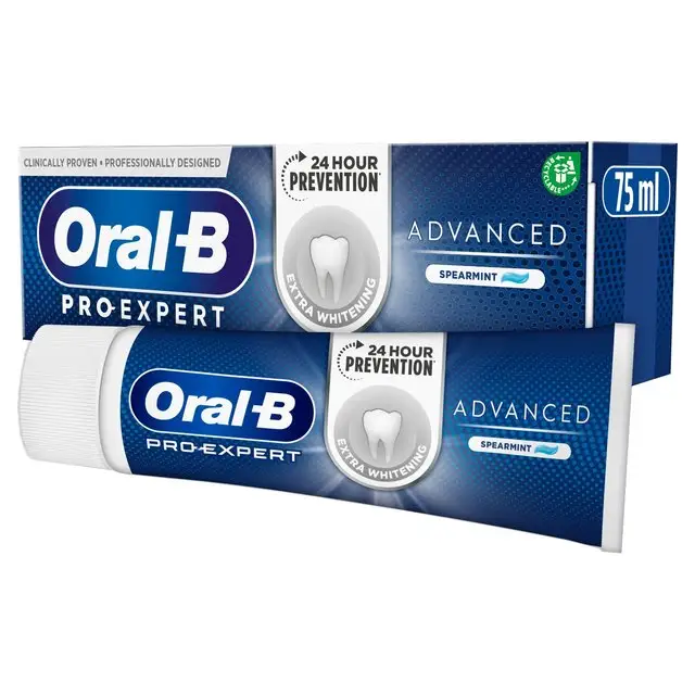 En iyi fiyat 100% orijinal oral b diş macunu gündüz ve gece diş macunu doğal beyazlatma