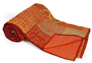 Ấn Độ lụa patola bỏ cổ điển chắp vá <span class=keywords><strong>Sari</strong></span> <span class=keywords><strong>Quilt</strong></span> lụa <span class=keywords><strong>kantha</strong></span> Khăn trải giường Bohemian <span class=keywords><strong>kantha</strong></span> ném chăn bông <span class=keywords><strong>kantha</strong></span> số lượng lớn - Product Image 2