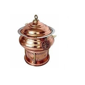 Zarif tasarım çelik Metal reşo çanak standı otel ikram hizmet kullanımı gıda ısıtıcısı Pot yemek masası hizmet yemekleri - Product Image 5