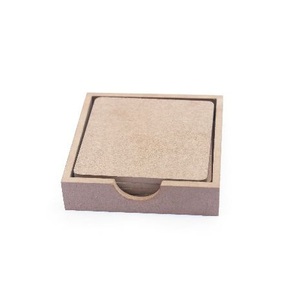 En kaliteli çaylı içecek fincan altlığı takım boş süblimasyon ahşap Mdf bardak ev otel kullanımı için en kaliteli ürün Mdf Coaster