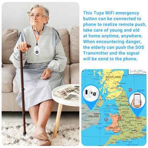 Daytech tuya thông minh người già người chăm sóc gọi hệ thống máy nhắn tin khẩn cấp nút cổ tay để hỗ trợ gia đình - Product Image 2