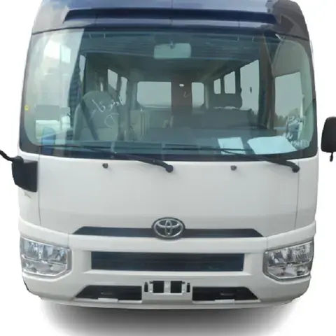 . 2020 2019 2018 2017 COASTER BUS LHD Bon état Moteur diesel d'occasion Marque japonaise Toyota Coaster Bus à vendre