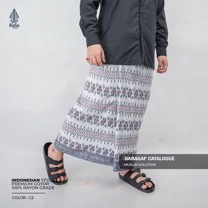 Toptan Macawis Babagaf marka Sarong nefes jakarlı Premium Rayon Sarong günlük geleneksel Sarong Goyor - Product Image 5