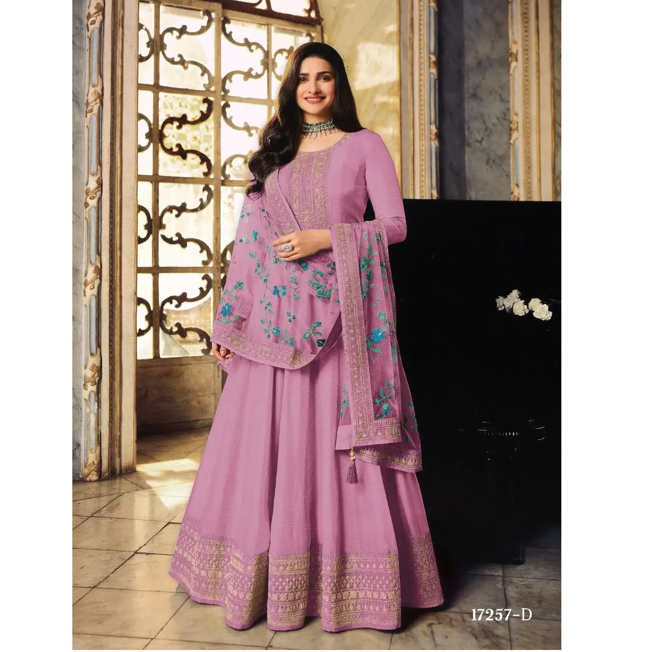 Salwar Kameez – robe en soie pour mariage, nouvelle collection, Designer indien, avec cordage jari dori, vente en gros