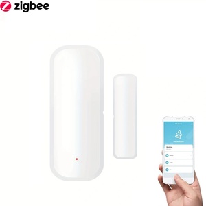 Tuya Mini Wifi inalámbrico magnético puerta y ventana Sensor aplicación alerta puerta movimiento Monitor detector de movimiento sensores para hogar inteligente - Product Image 1