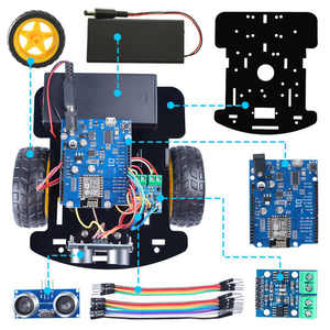 Großhandel DIY Programmierung Smart Robotics Kits Bildung Programmierung Sensor Roboter Auto Kits