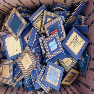 Pentium Ceramic Scrap Computer Ram a la venta Scrap Computer Motherboard Ceramic Cpu Ceramic Processor Scraps - Product Image 3