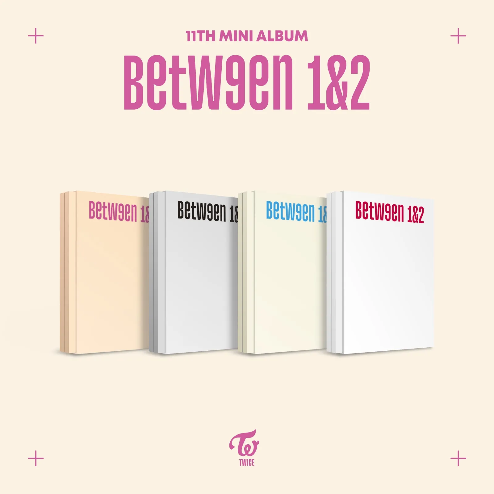 Sıcak satış KPOP resmi albümü kore IDOL kız grup İkili 11TH MINI albüm arasında 1 & 2