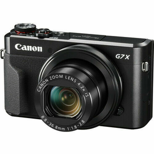 H&amp;S DIGITAL CAMERA CANONS <strong>POWERSHOTS</strong> G7 X MARK II 20.1MP COMPACT CAMERA - BLACK NEW - Product Image 2