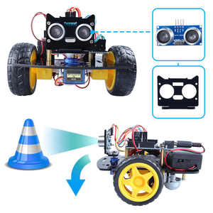Großhandel DIY Programmierung Smart Robotics Kits Bildung Programmierung Sensor Roboter Auto Kits