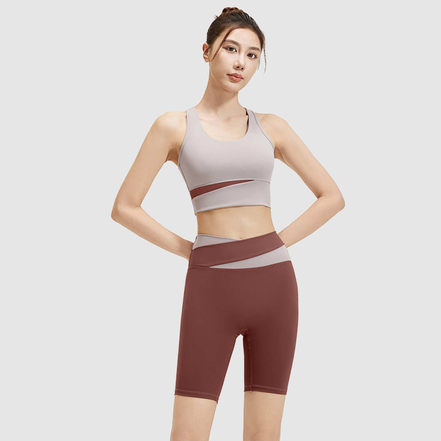 Gris Montagne + Marron