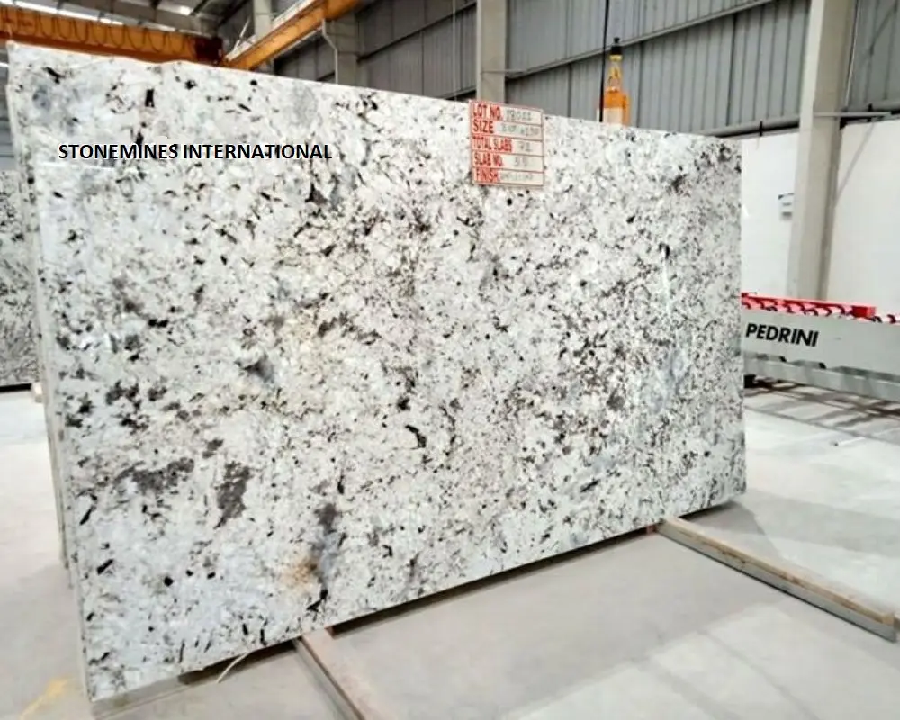 Good Alaska beige White Granite Polished Honed Flamed Granite Stone kitchen Countertop prices premium quality