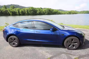 2021 Tesla modeli 3 standart aralığı artı elektrik Electric R16 deri koltuklar MacPherson ön süspansiyon panoramik çok fonksiyonlu araba - Product Image 3