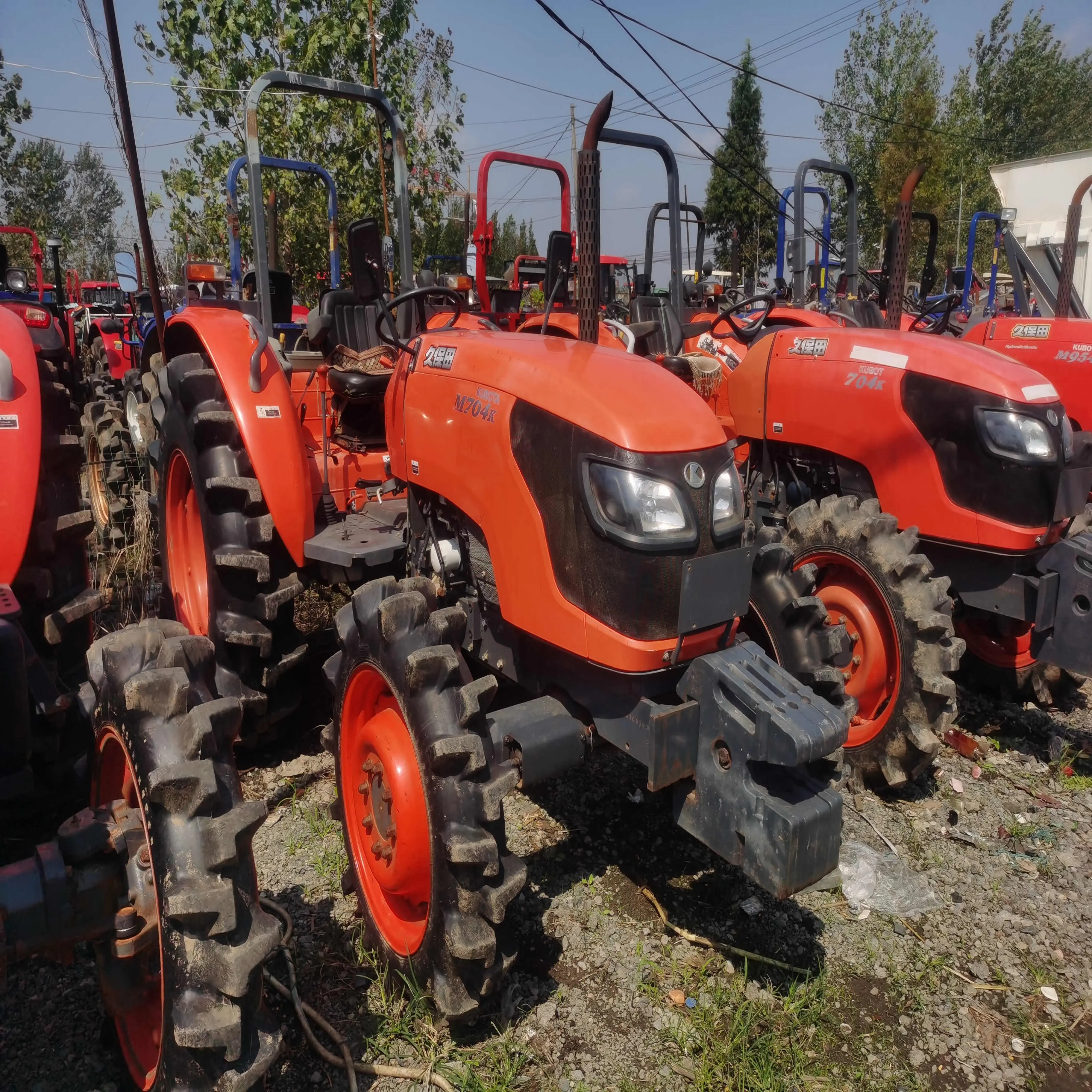 Оригинальный Новый/Подержанный трактор Kubota 25hp 30hp 35hp 40hp сельскохозяйственная техника сельскохозяйственный трактор для продажи