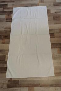 Yüksek kalite 20/2 halka iplik banyo havlusu fabrika otel beyaz havlu 70x140cm