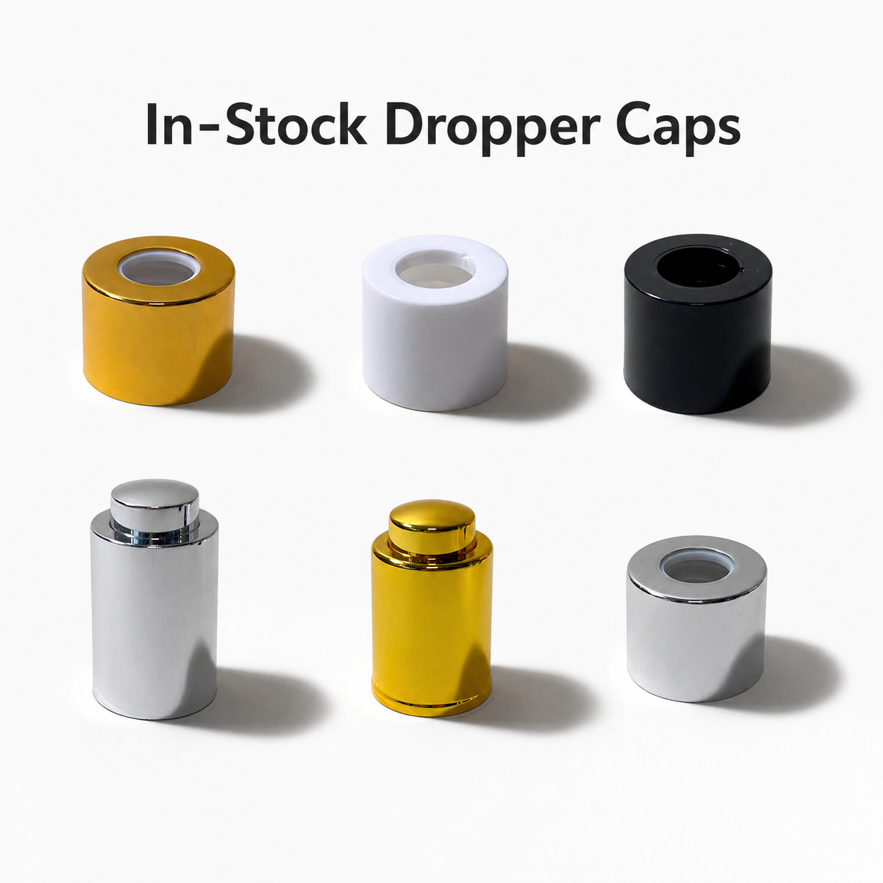 In-Stock Dropper Caps