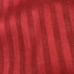 厂家直销欧根纱棉条纹面料58宽 | 印度男女通用衬衫材质 - Product Image 1