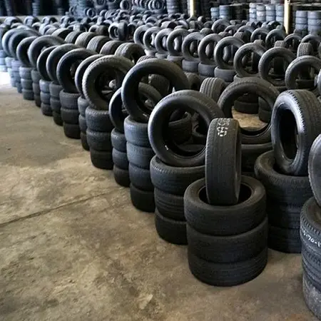 Fairly used 2.5 ton Forklift truck 8 inch 2.00-8 4.00-8 solid rubber tires with high resilience