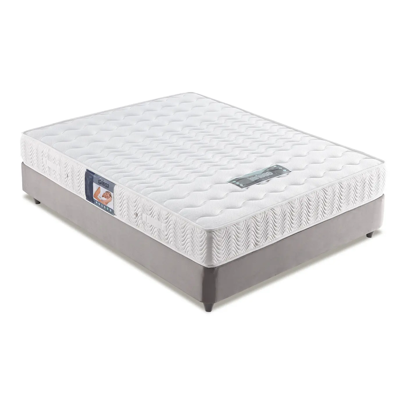 Top Custom Factory Supply King Queen Full Single Size Espuma viscoelástica de látex Pocket Spring Hotel Bed Colchones en una caja