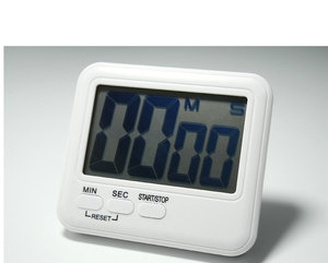 MINI Timer digitale da cucina 100 minuti e Timer per il conto alla rovescia con supporto posteriore con Timer per cottura con Display LCD di grandi dimensioni - Product Image 4