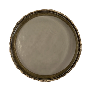 高品质圆形上菜拼盘新设计镀金支架装饰铝托盘，用于上菜 - Product Image 3