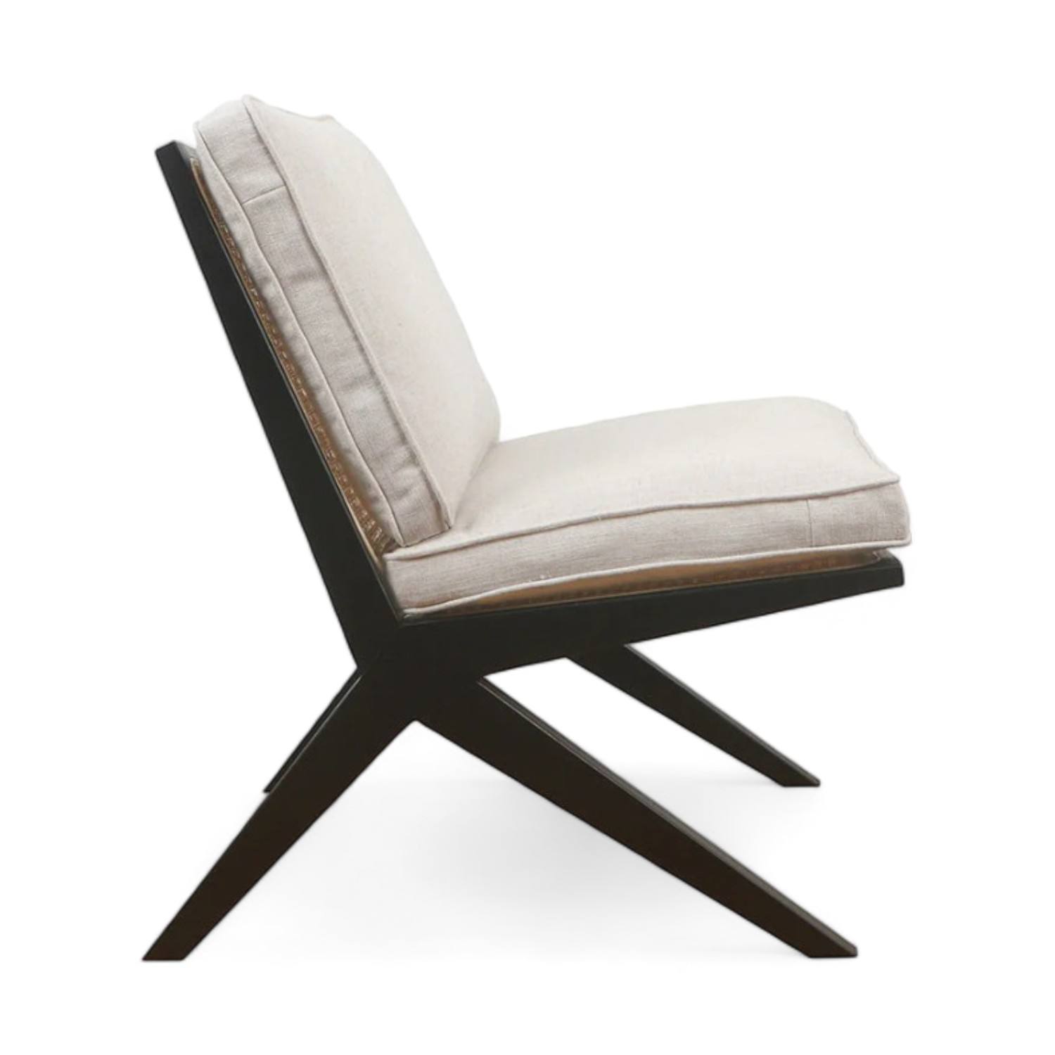 Black Teak Wood + Wicker+ custom waterproof Cushion color