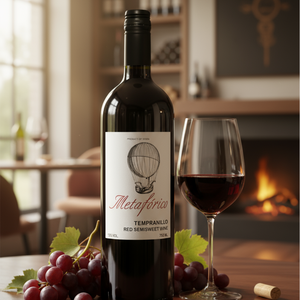 Metaforico, màu đỏ bán ngọt, tempranillo 100%, rượu vol 12%, varietal Tây Ban Nha, 0,75lt, từ castilla La Mancha. - Product Image 1