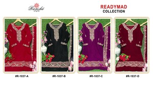結婚披露宴やアウトドアウェア用の新しいデザイナーの既製パキスタンスーツインドとパキスタンの服 - Product Image 6